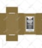 do creative box packaging and label designs using your logo