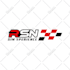 design professional car racing and motorsports logo