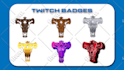 design twitch logo, emotes and overlays for you