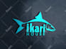 create a professional  fishing logo with unlimited revisions