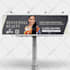design billboard, roll up, signage design, backdrop