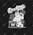 create vintage cute cartoon character design