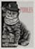 make illustration in distressed and noir style