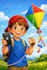 create kids children book illustrations