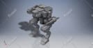 make a 3d model of robot ready for 3d print