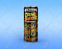 create premium energy drink label, bear can label with 3d