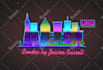 design 2 awesome  neon light logo or neon sign