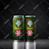 design premium energy drink, beer, soda can label