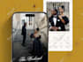 design a premium interactive wedding website invitation or any event