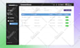 do dashboard ui ux design, web app ui, saas web app, ui ux design