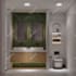 do modern 3d interior designs for bedroom, living, kitchen and dining
