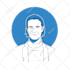 draw minimalist avatar for your social channels photo profile