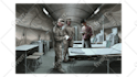 do military illustrations for you with pencil or digital painting
