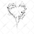 create a beautiful abstract tattoo concept
