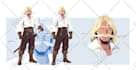 draw character sheet design or reference sheet for you