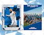 design sports card, scorecard,and player profile