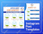 create editable social media posts and canva templates