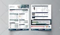 design a clean professional flyer