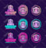 turn your photo into vaporwave style vector art