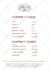 design a menu card for your service