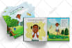 draw simple and cute children book illustrations
