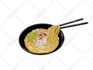 create food vector illustration for menu, logo, social media