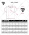 create branded size chart or size guide