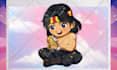 draw custom anime chibi character art for pfp, sticker, fanart, vtuber