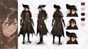 draw custom character sheet or reference sheet design in anime, furry style