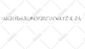 create custom font design and typography design typeface