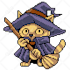 draw you professional pixel art scene and background