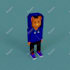 create a unique 3d voxel nft based on your requirements
