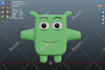 create 3d character modelling from blender