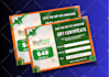 design invitation tickets, event ticket, gift certificate