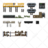design pixel art backgrounds, environments and tile sets