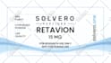 design clean peptide vial label, vial label design, product label design