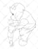 draw coloring book pages or books for children