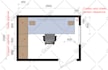 create a 2d furniture layout plan and mood board for your space