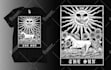 draw dark tarot lenormand for print on merch or card