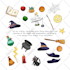 draw whimsical children story book illustration and cover