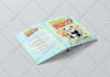 do cartoon book cover, children book cover design for paperback, kdp