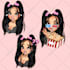 creat high quality custom bratz twitch emotes or sub badges