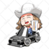 draw sd chibi anime car illustration