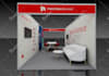create exhibition stand design 3d rendering