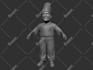 sculpt a 3d model and character for 3d printing