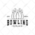 do make an modern custom bowling logo