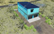 design 3d architecture exterior rendering house, home commercial building model