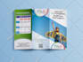 design creative professional bifold or trifold brochure