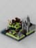 do custom 3d lego design, 3d lego model, lego moc building, io file and pdf