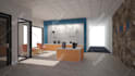 do photorealistic 3d interior design renderings for office and commercial spaces